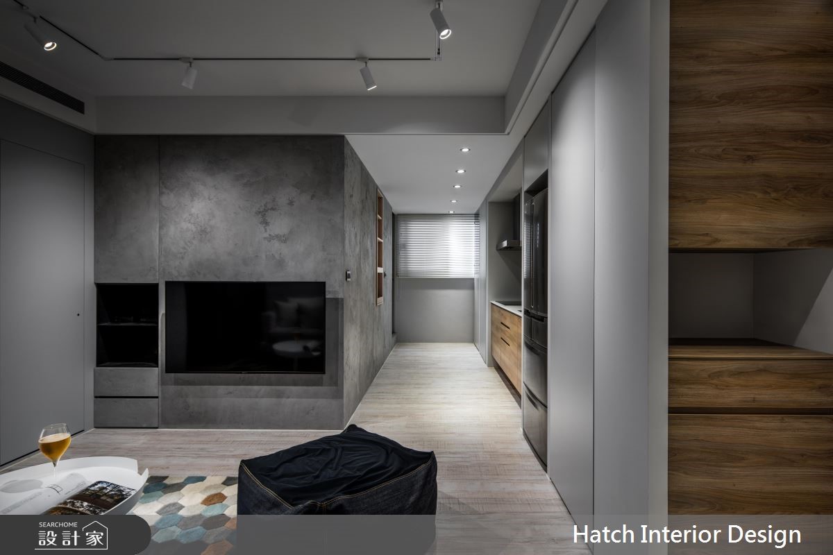 18坪新成屋(5年以下)＿現代風客廳案例圖片＿合砌設計有限公司＿合砌_旅居之1