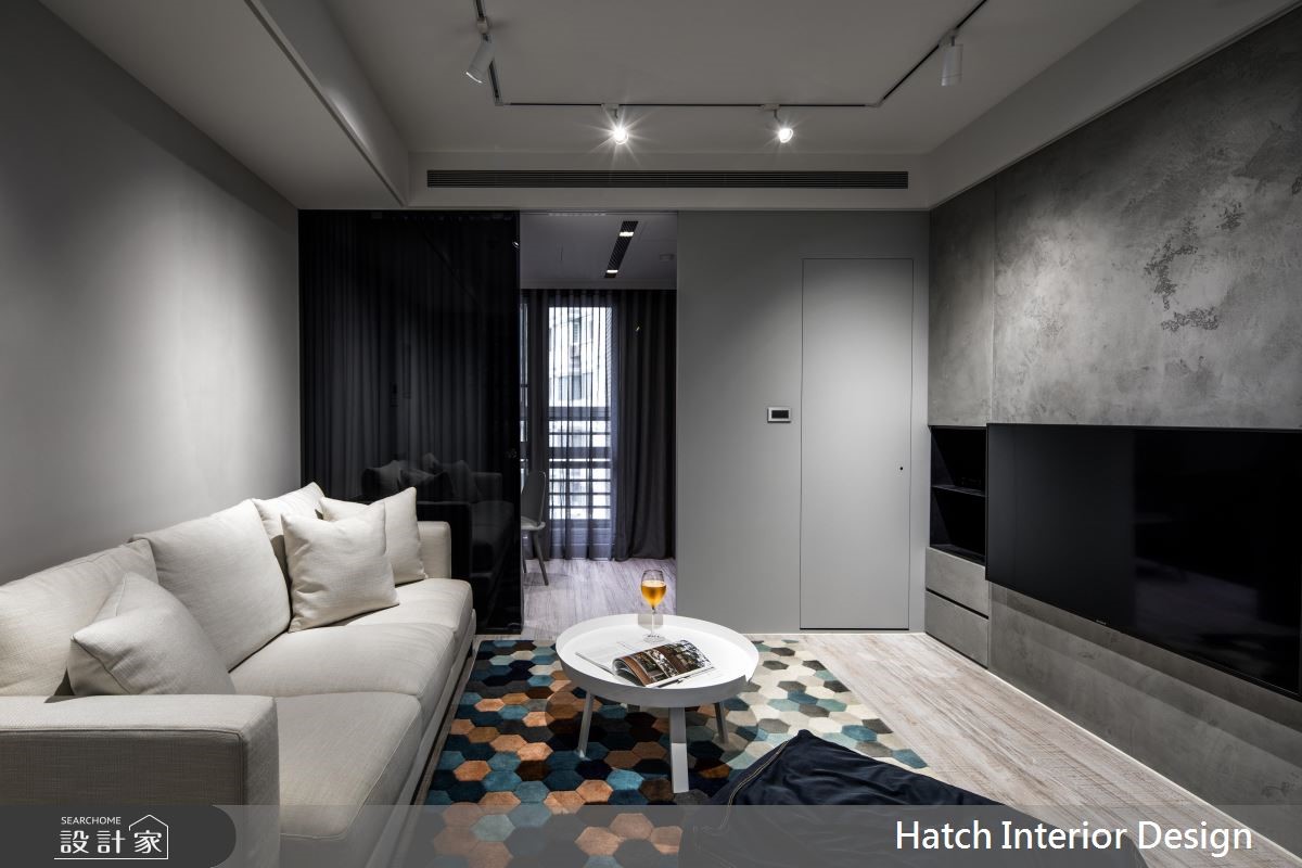 18坪新成屋(5年以下)＿現代風客廳案例圖片＿合砌設計有限公司＿合砌_旅居之2