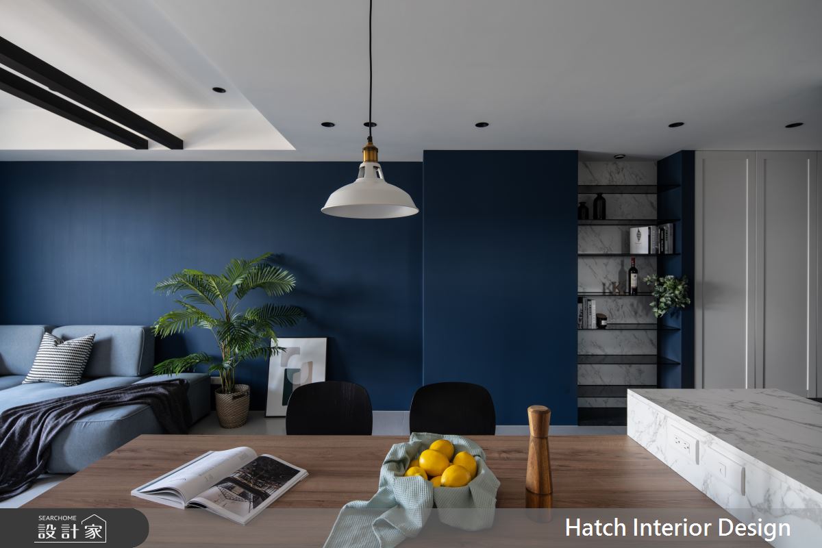 22坪預售屋＿現代風餐廳案例圖片＿合砌設計有限公司＿合砌_藍調 1+1之3