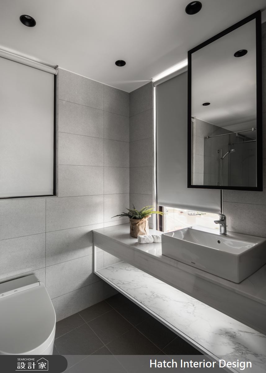 22坪預售屋＿現代風浴室案例圖片＿合砌設計有限公司＿合砌_藍調 1+1之16