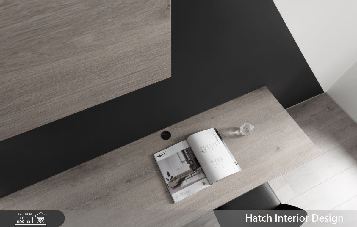 27坪新成屋(5年以下)＿現代風書房案例圖片＿合砌設計有限公司＿合砌_非黑即白之20