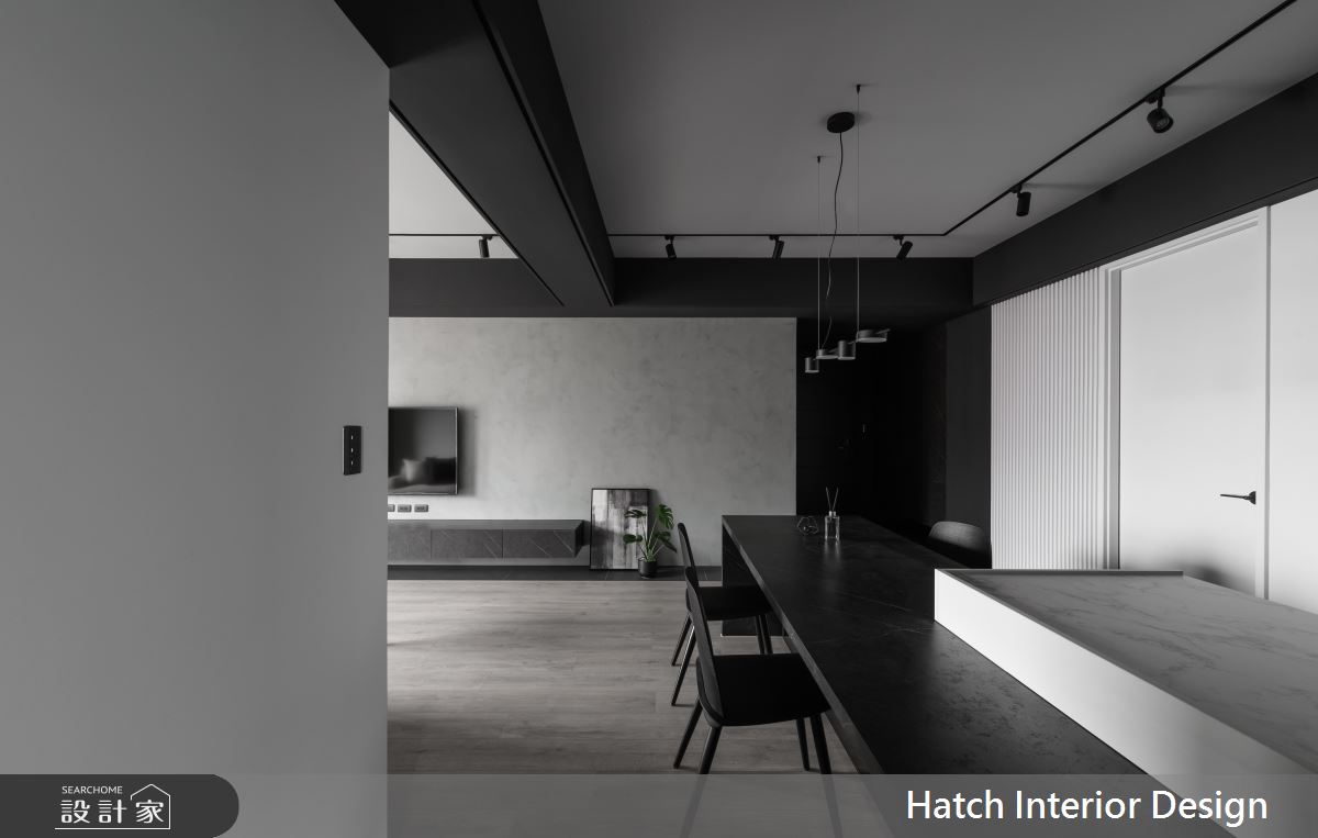 27坪新成屋(5年以下)＿現代風餐廳案例圖片＿合砌設計有限公司＿合砌_非黑即白之13