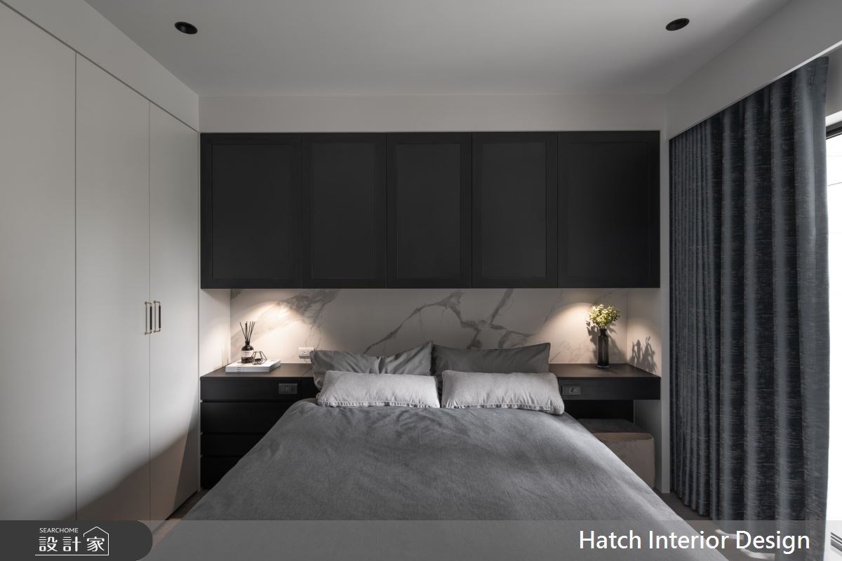 27坪中古屋(5~15年)＿現代風臥室案例圖片＿合砌設計有限公司＿合砌_黑即是彩之11
