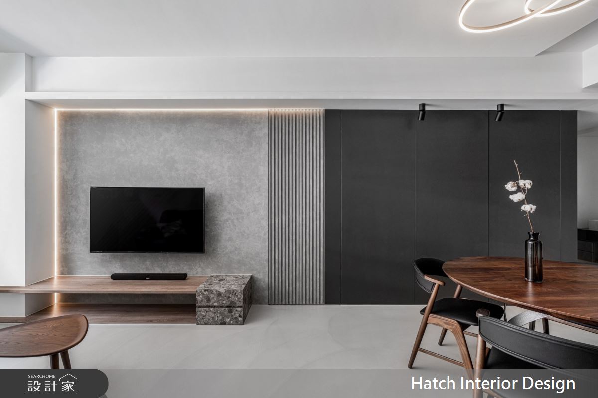 老屋(31~40年)＿混搭風客廳案例圖片＿合砌設計有限公司＿合砌_Newtro Jazz之4