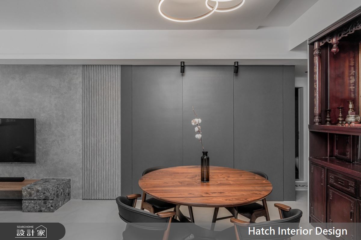 老屋(31~40年)＿混搭風客廳餐廳佛堂案例圖片＿合砌設計有限公司＿合砌_Newtro Jazz之137