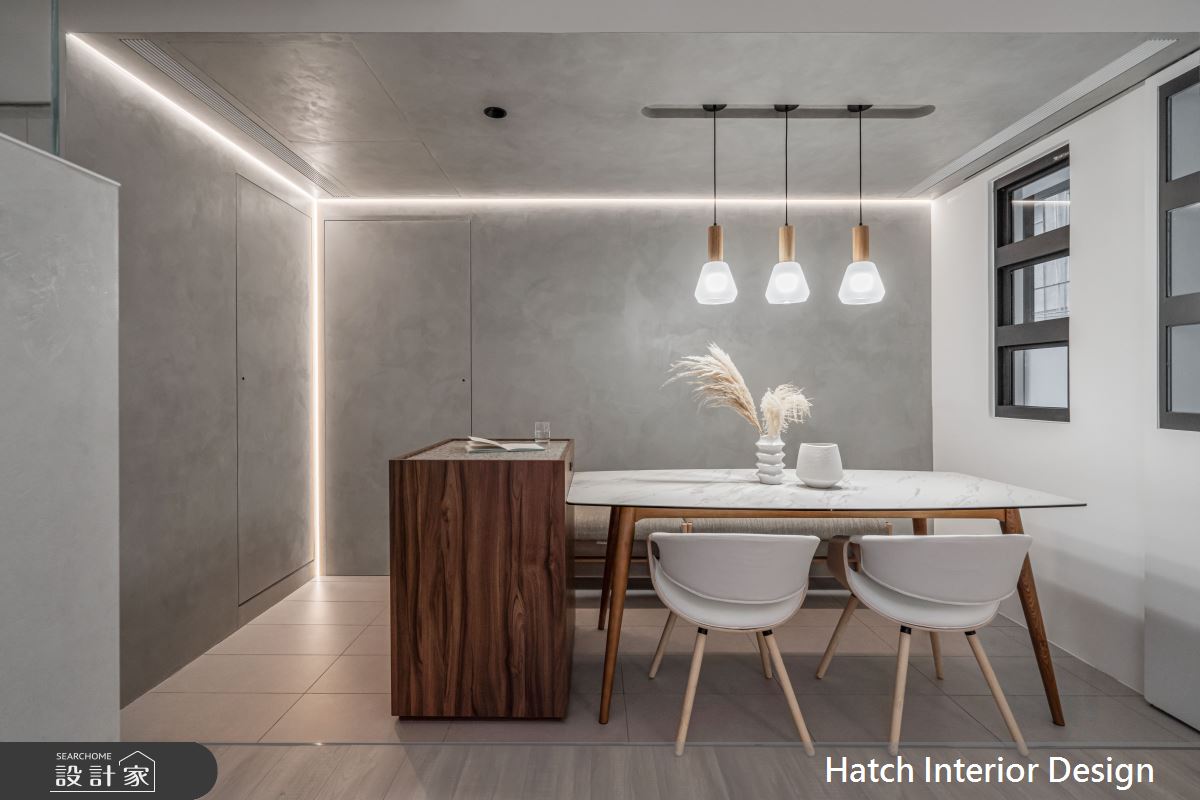 老屋(31~40年)＿北歐風餐廳中島案例圖片＿合砌設計有限公司＿合砌_Lagom漫生活之4