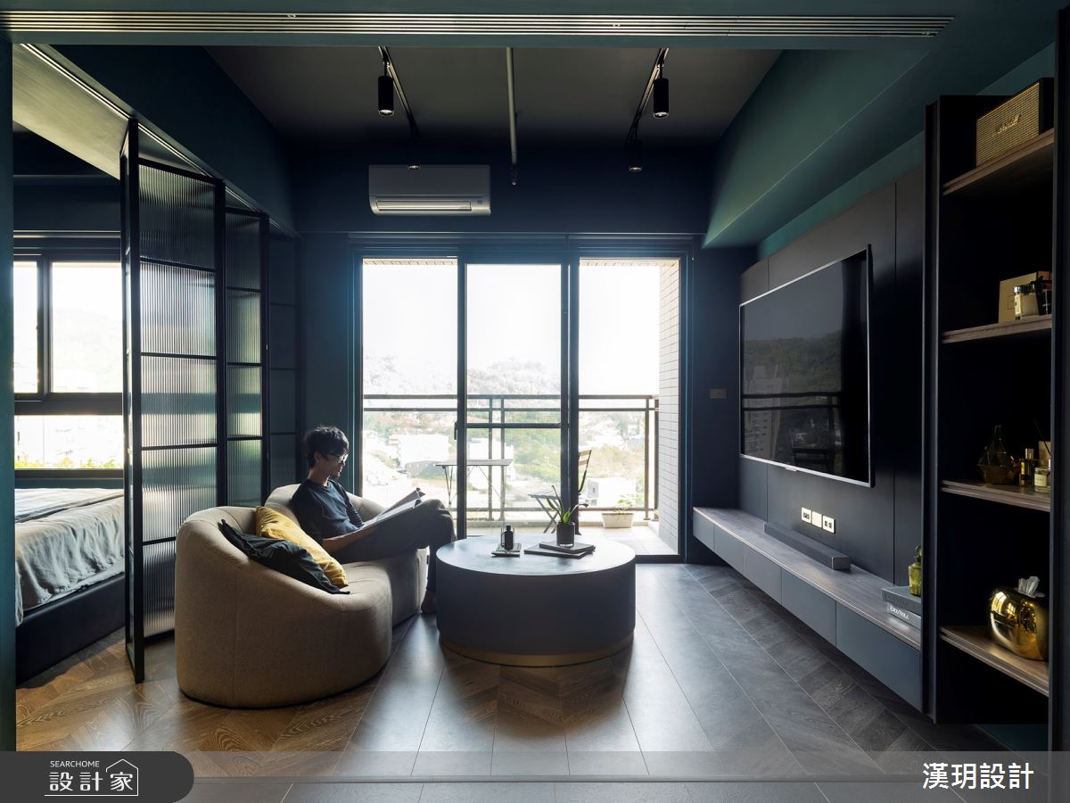 20坪新成屋(5年以下)＿混搭風客廳案例圖片＿漢玥室內裝修設計有限公司＿漢玥_08之3