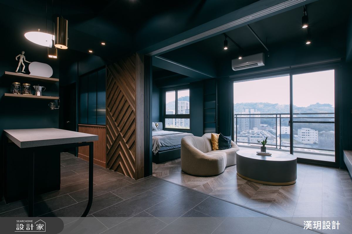 20坪新成屋(5年以下)＿混搭風客廳案例圖片＿漢玥室內裝修設計有限公司＿漢玥_08之16