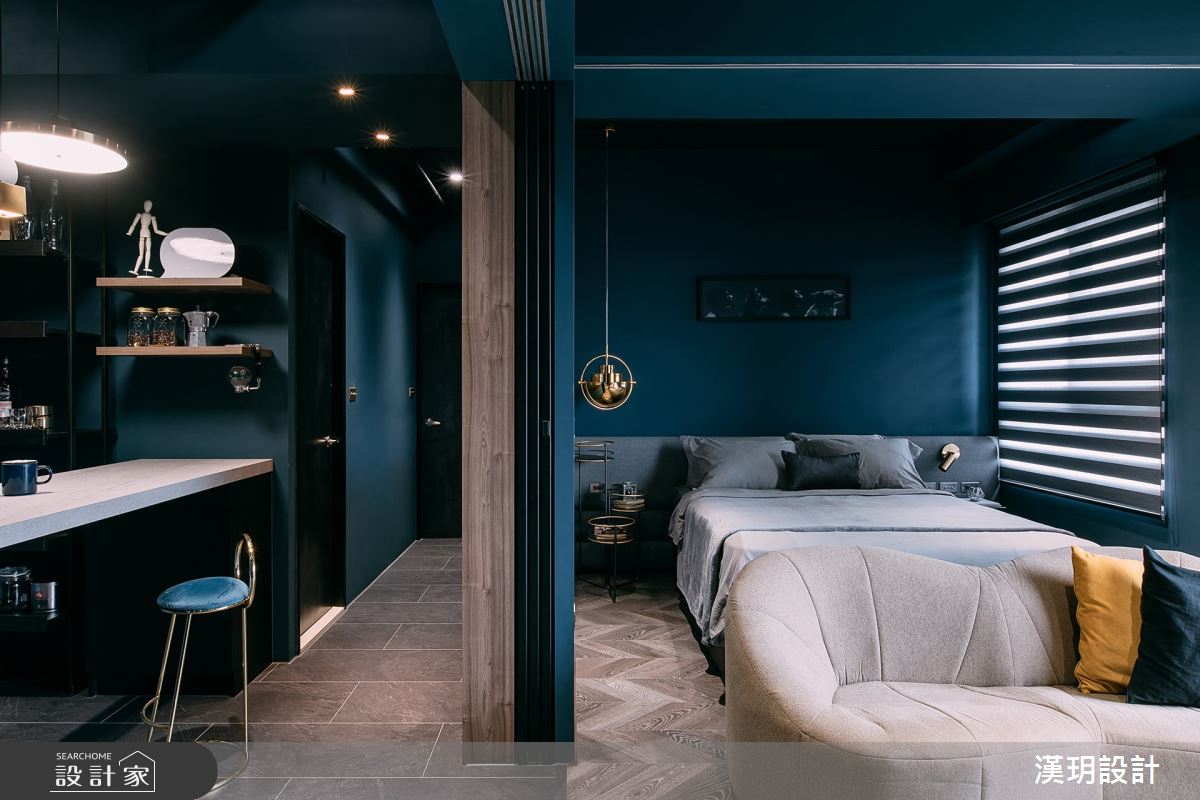 20坪新成屋(5年以下)＿混搭風客廳餐廳臥室案例圖片＿漢玥室內裝修設計有限公司＿漢玥_08之26