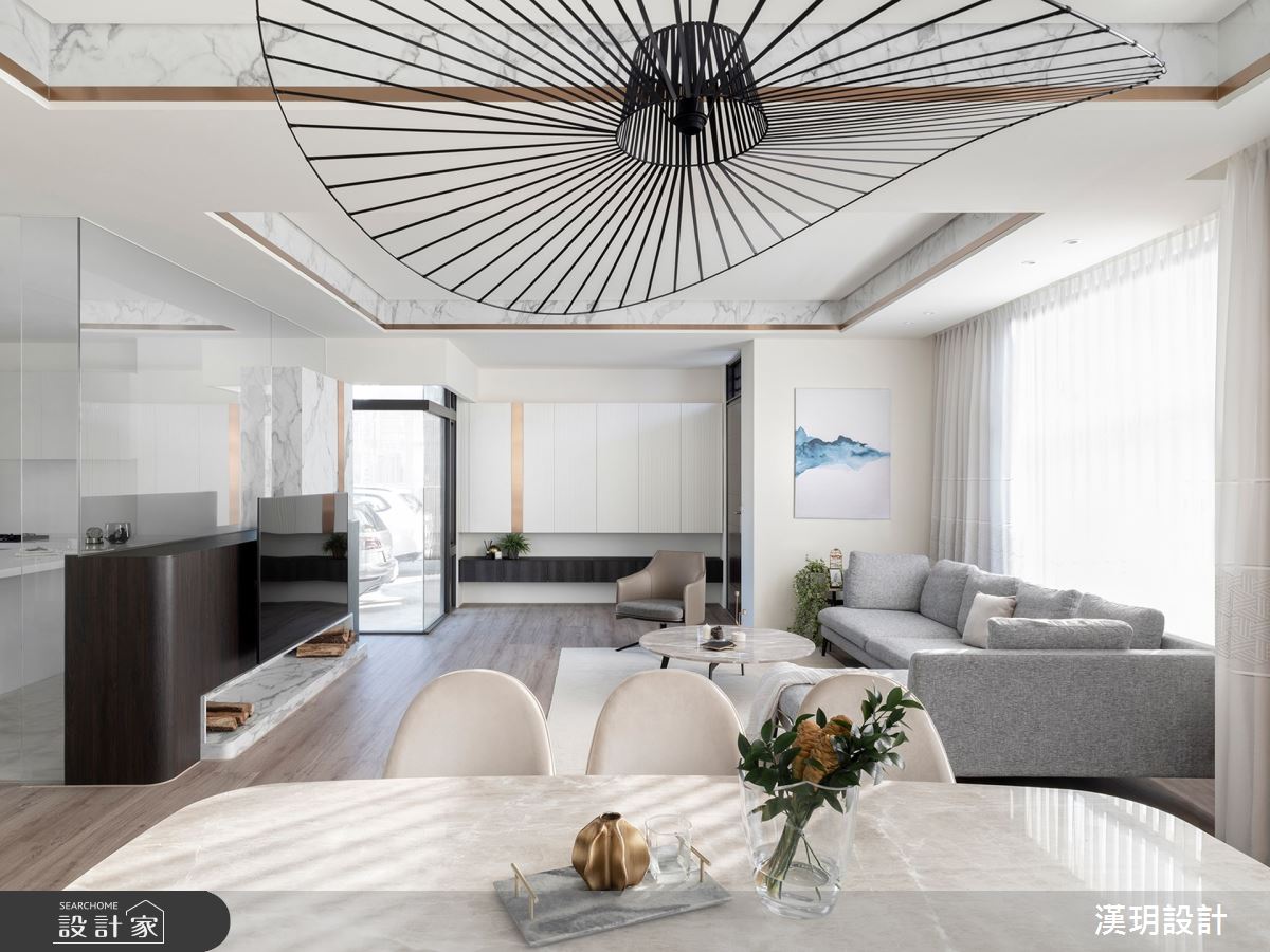 57坪新成屋(5年以下)＿簡約風餐廳案例圖片＿漢玥室內裝修設計有限公司＿漢玥_09之8