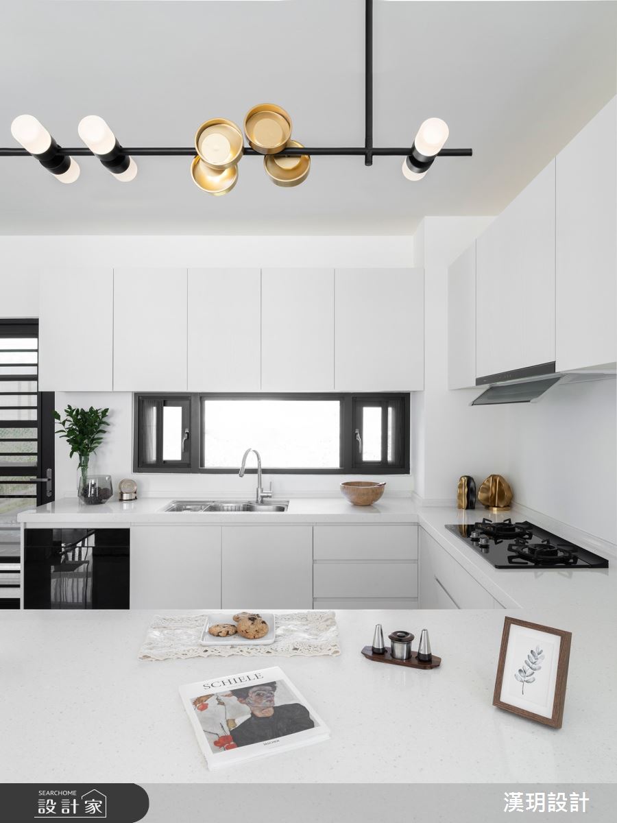 57坪新成屋(5年以下)＿簡約風廚房吧檯案例圖片＿漢玥室內裝修設計有限公司＿漢玥_09之11