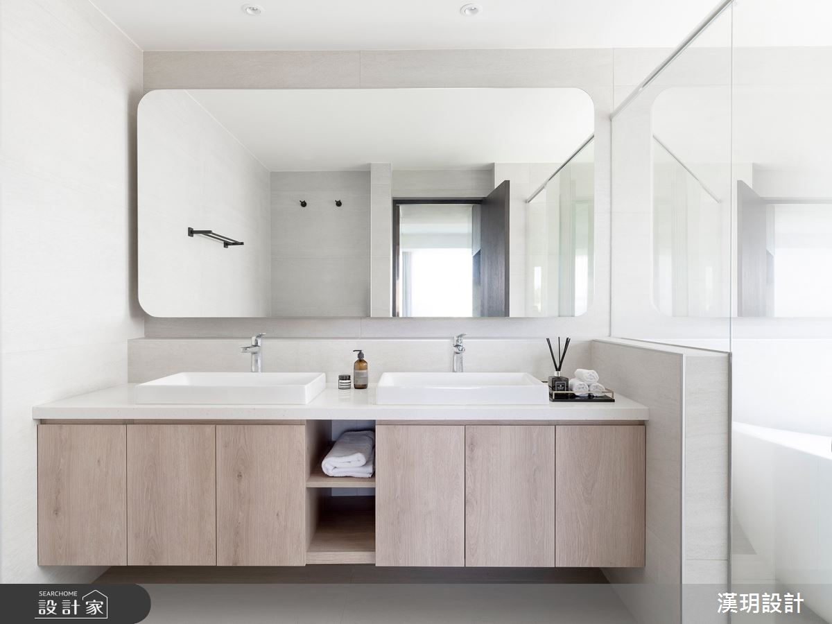 57坪新成屋(5年以下)＿簡約風浴室案例圖片＿漢玥室內裝修設計有限公司＿漢玥_09之5404