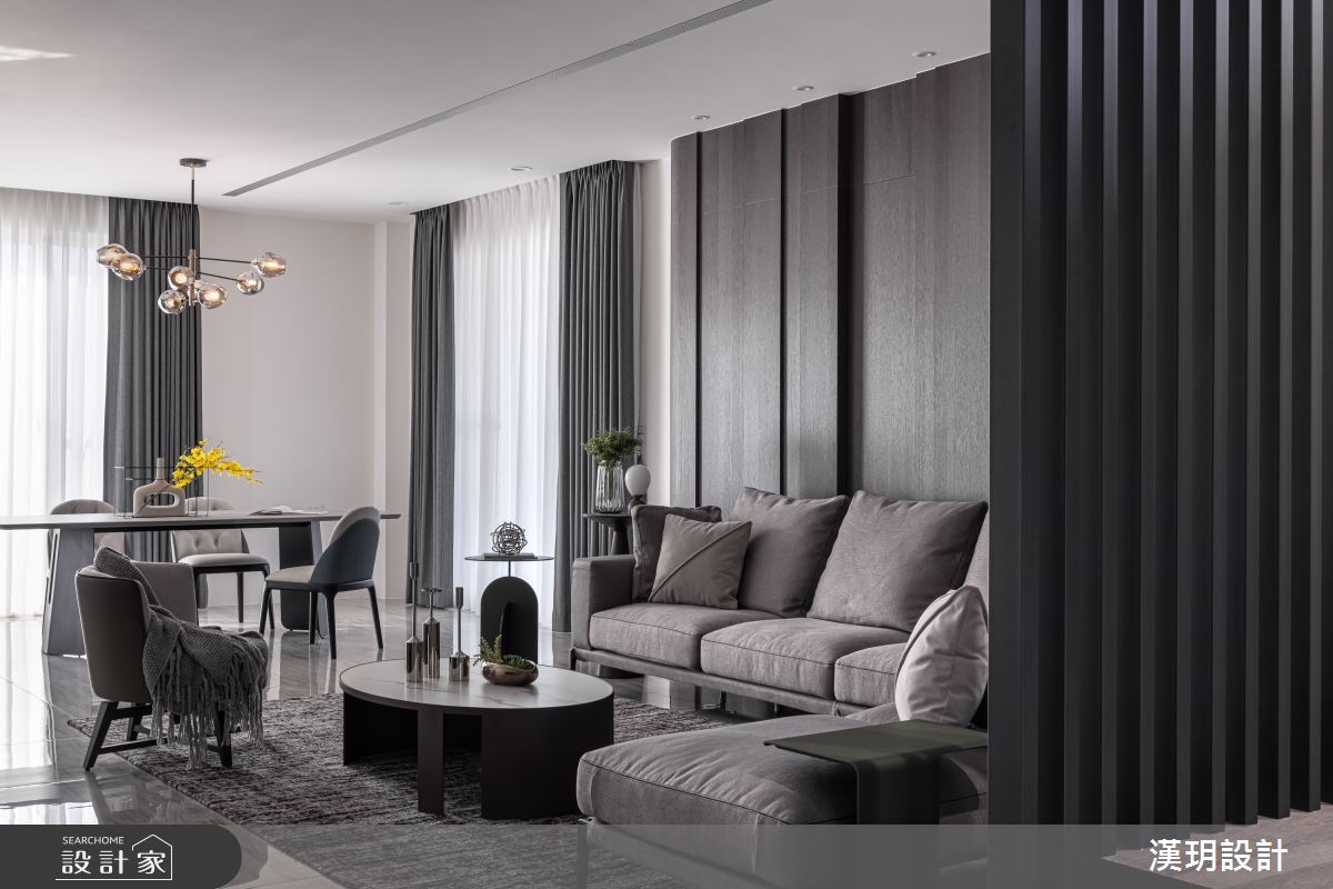 68坪新成屋(5年以下)＿新中式風客廳餐廳案例圖片＿漢玥室內裝修設計有限公司＿漢玥_10之1
