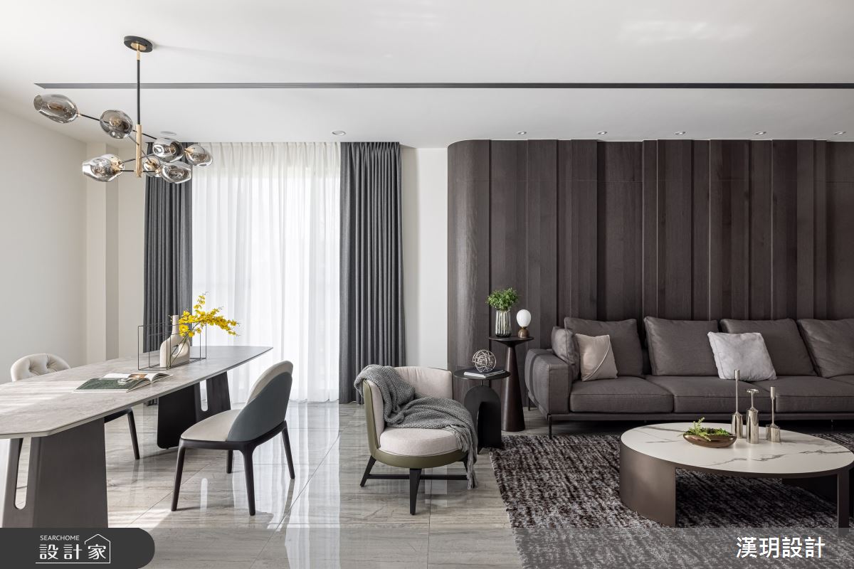 68坪新成屋(5年以下)＿新中式風客廳餐廳案例圖片＿漢玥室內裝修設計有限公司＿漢玥_10之4