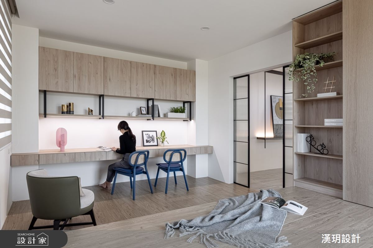 68坪新成屋(5年以下)＿新中式風書房臥榻多功能室案例圖片＿漢玥室內裝修設計有限公司＿漢玥_10之3387