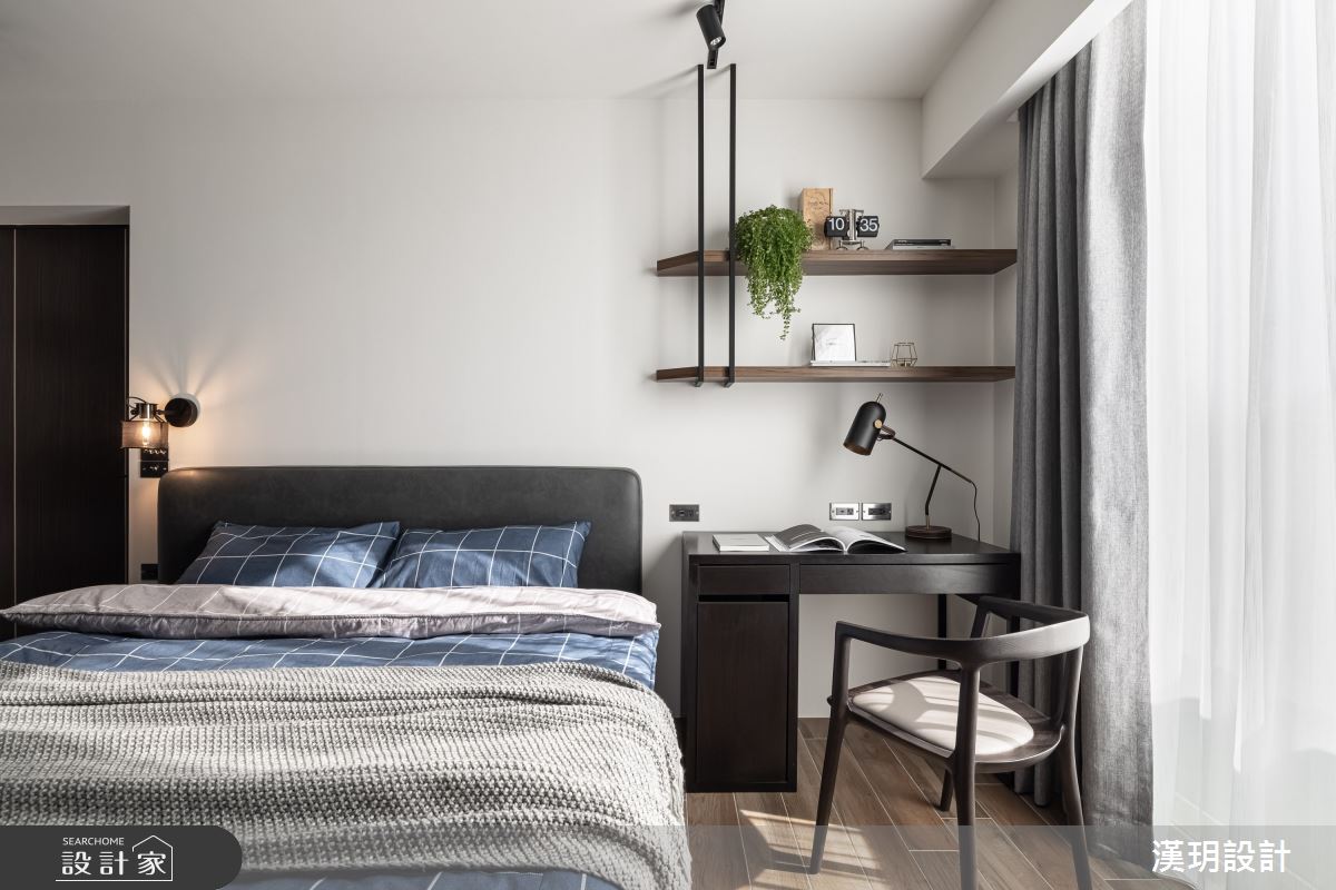 68坪新成屋(5年以下)＿新中式風臥室案例圖片＿漢玥室內裝修設計有限公司＿漢玥_10之20