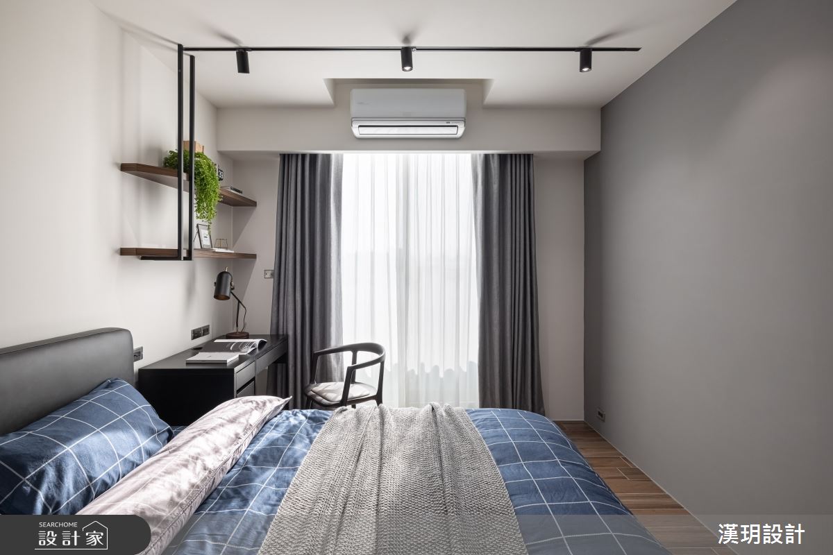 68坪新成屋(5年以下)＿新中式風臥室案例圖片＿漢玥室內裝修設計有限公司＿漢玥_10之21