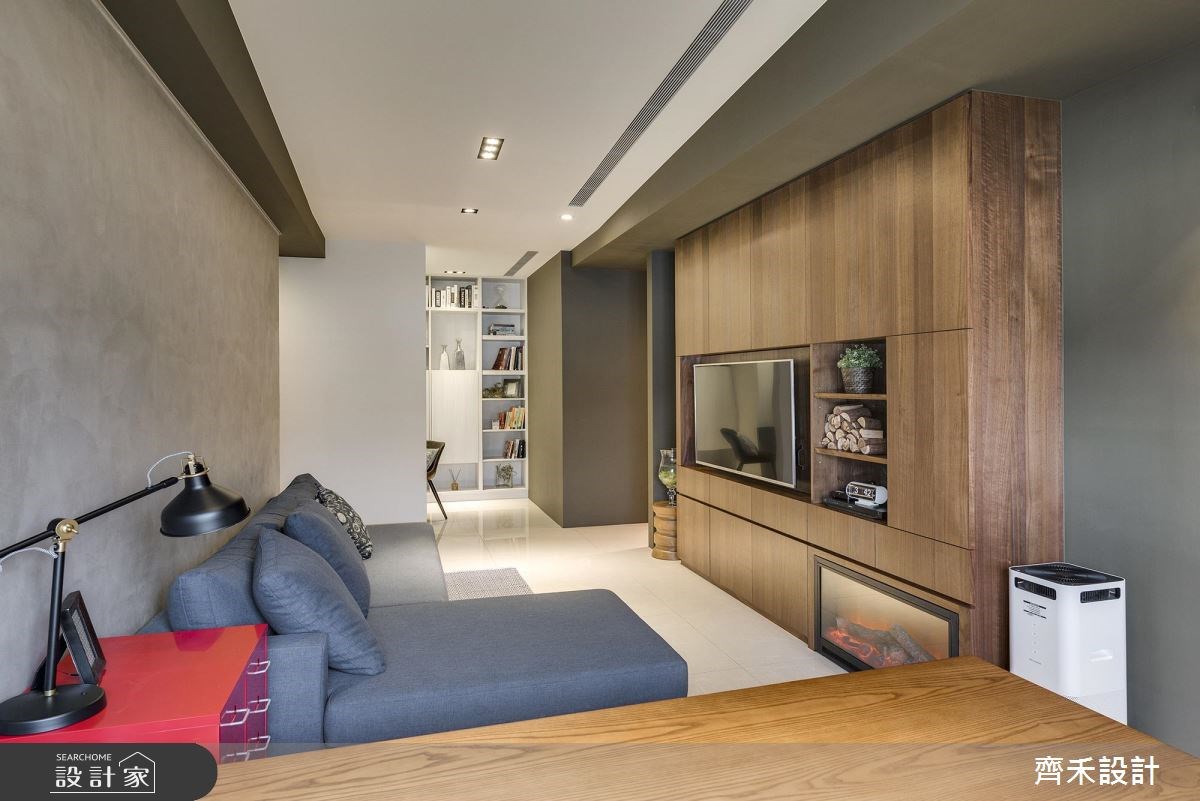 20坪預售屋＿北歐風客廳案例圖片＿齊禾設計有限公司＿齊禾_15之4