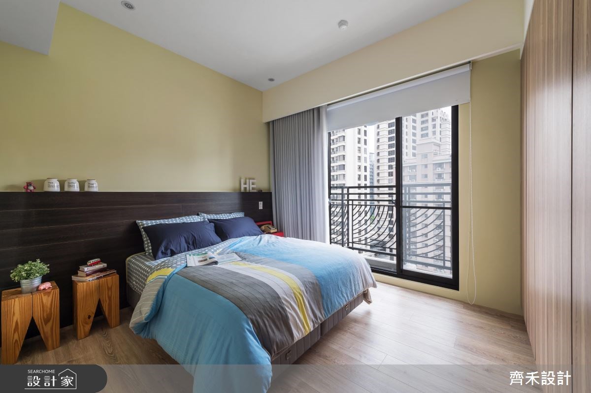 22坪新成屋(5年以下)＿北歐風臥室案例圖片＿齊禾設計有限公司＿齊禾_16之13