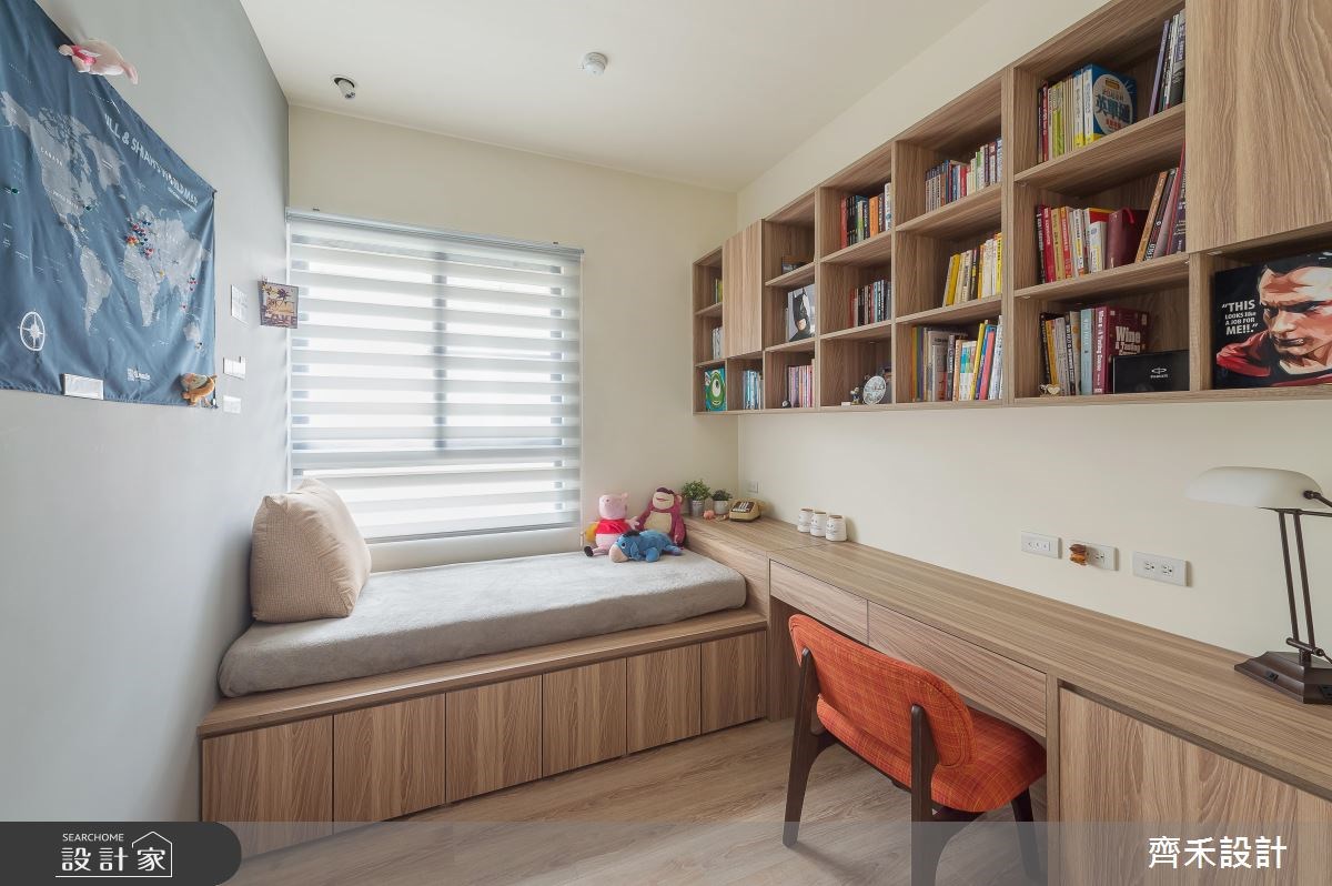 22坪新成屋(5年以下)＿北歐風臥室案例圖片＿齊禾設計有限公司＿齊禾_16之15
