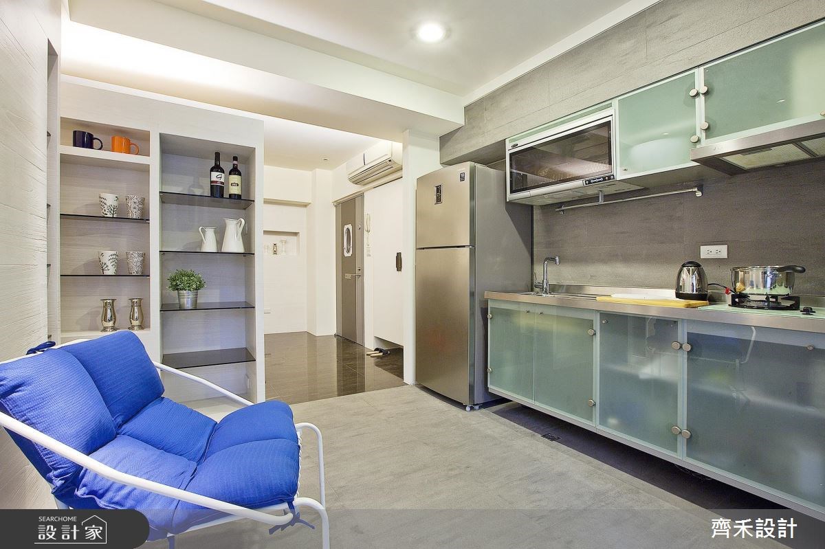 15坪老屋(16~30年)＿奢華風廚房案例圖片＿齊禾設計有限公司＿齊禾_01之16