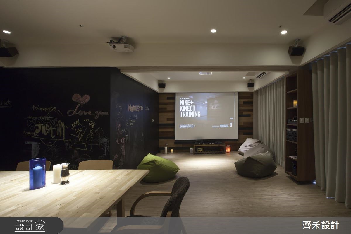 32坪中古屋(5~15年)＿休閒風客廳案例圖片＿齊禾設計有限公司＿齊禾_02之3