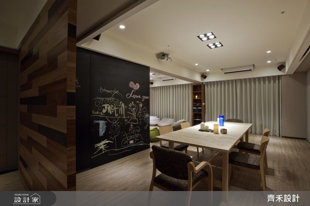 32坪中古屋(5~15年)＿休閒風餐廳案例圖片＿齊禾設計有限公司＿齊禾_02之11