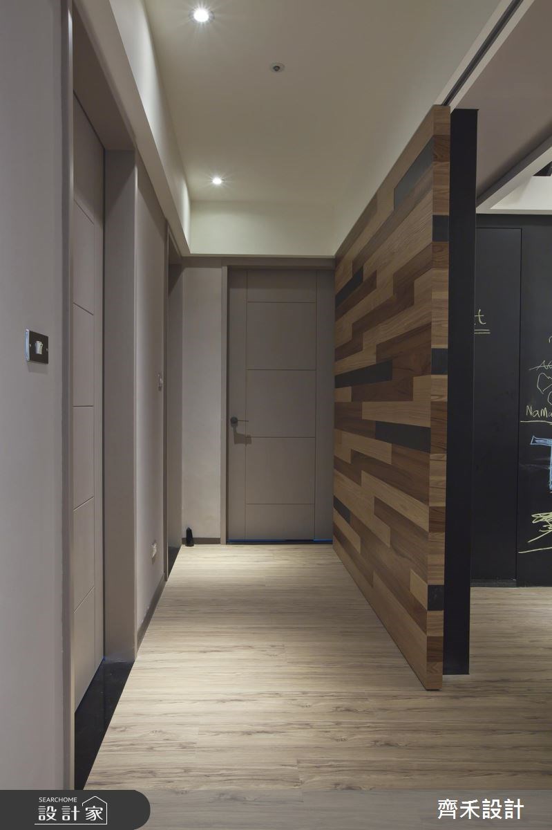 32坪中古屋(5~15年)＿休閒風走廊案例圖片＿齊禾設計有限公司＿齊禾_02之15