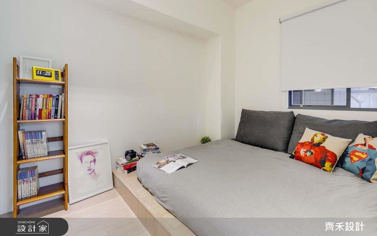 15坪老屋(16~30年)＿簡約風臥室案例圖片＿齊禾設計有限公司＿齊禾_03之8