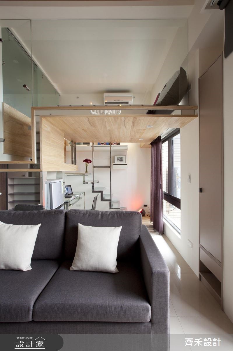 6坪新成屋(5年以下)＿現代風客廳案例圖片＿齊禾設計有限公司＿齊禾_04之5