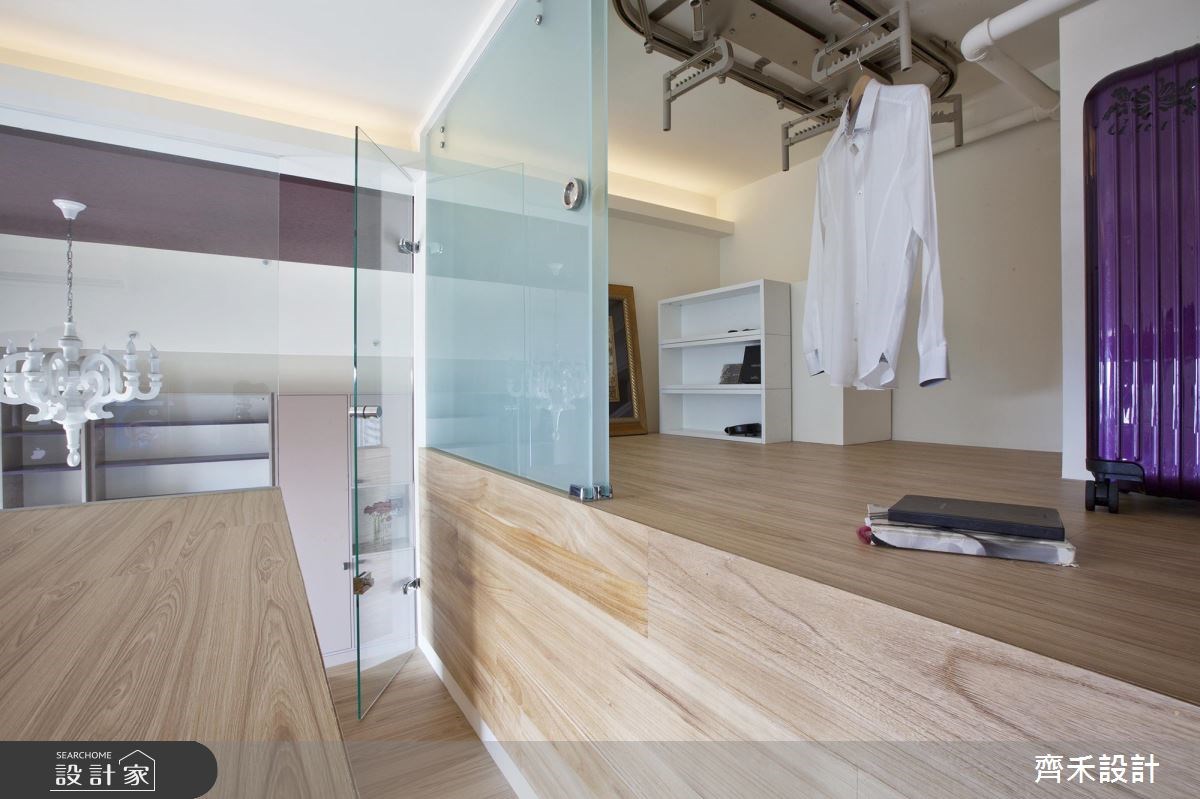 6坪新成屋(5年以下)＿現代風更衣間案例圖片＿齊禾設計有限公司＿齊禾_04之12