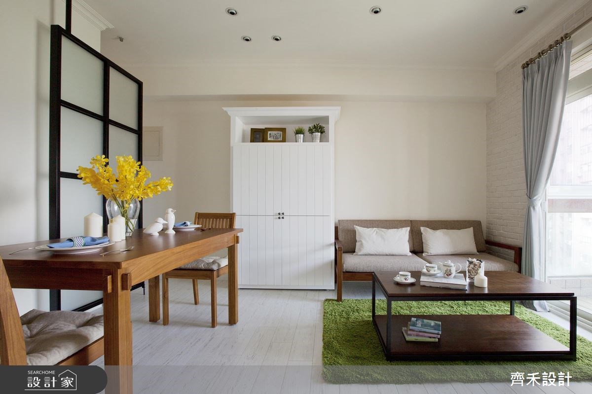 15坪老屋(16~30年)＿鄉村風客廳案例圖片＿齊禾設計有限公司＿齊禾_05之4