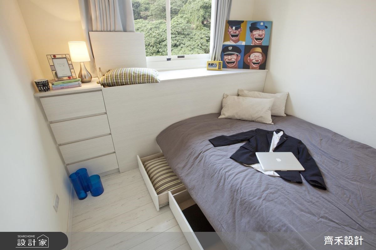 15坪老屋(16~30年)＿鄉村風臥室案例圖片＿齊禾設計有限公司＿齊禾_05之14