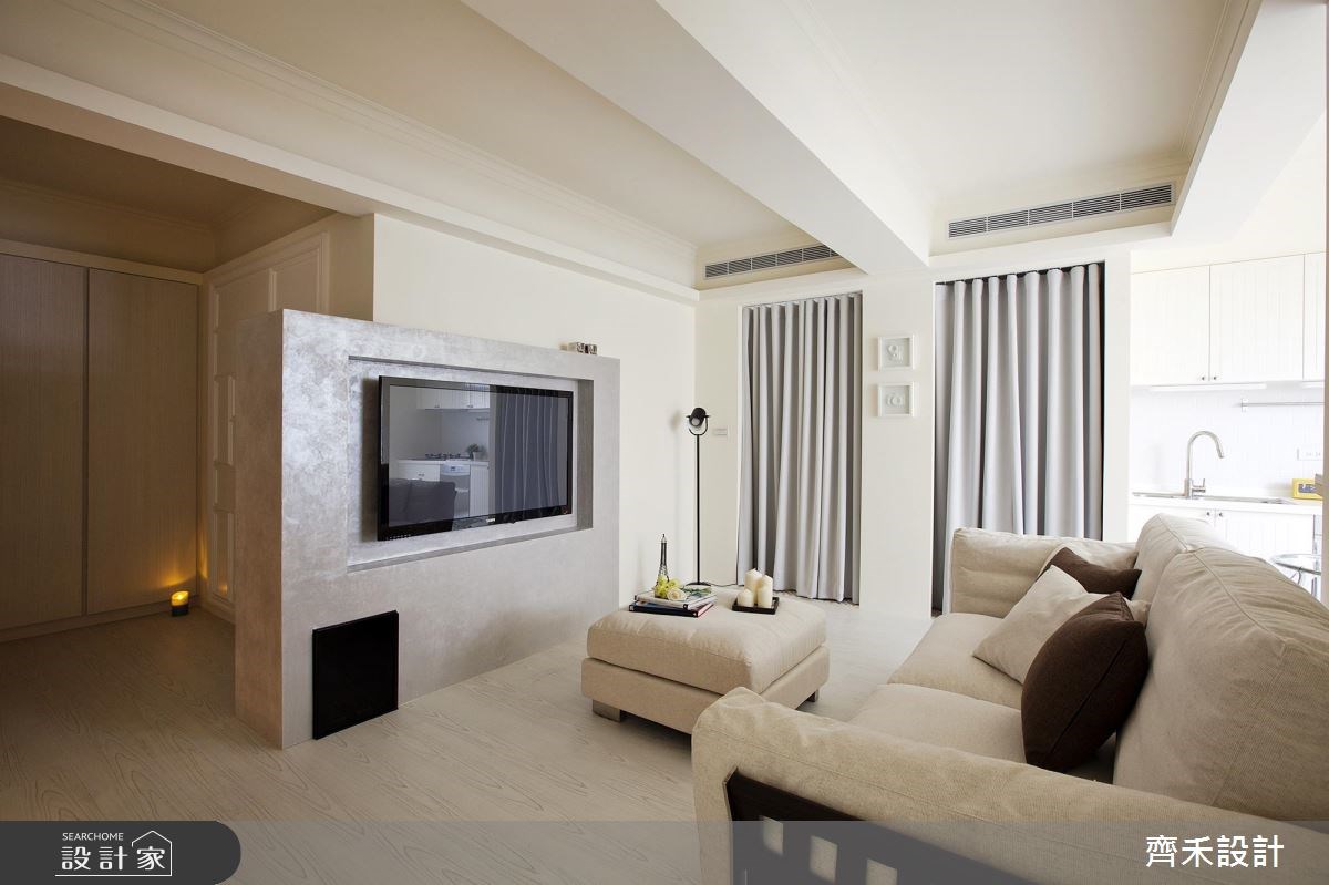 16坪老屋(16~30年)＿美式風客廳案例圖片＿齊禾設計有限公司＿齊禾_06之3