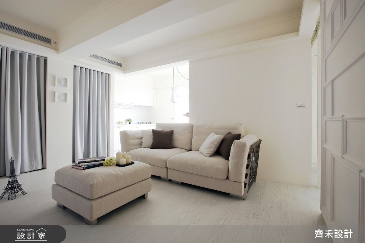 16坪老屋(16~30年)＿美式風客廳案例圖片＿齊禾設計有限公司＿齊禾_06之6