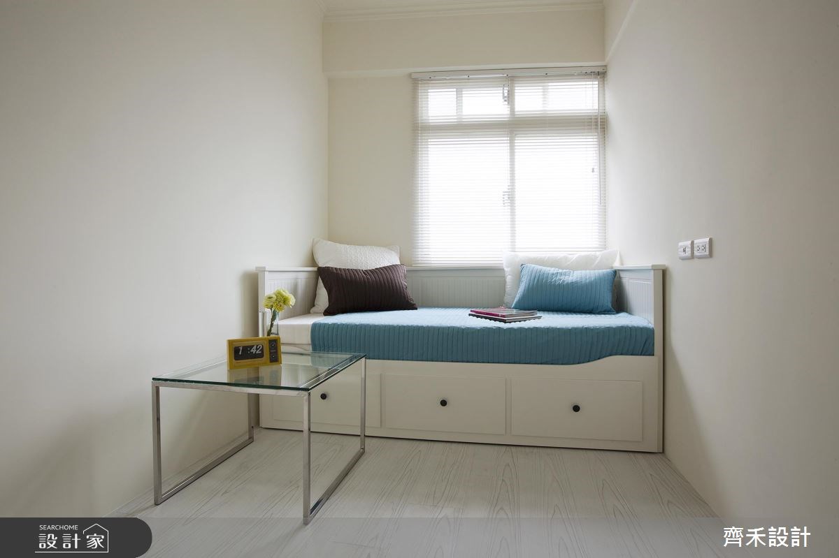 16坪老屋(16~30年)＿美式風臥室案例圖片＿齊禾設計有限公司＿齊禾_06之19