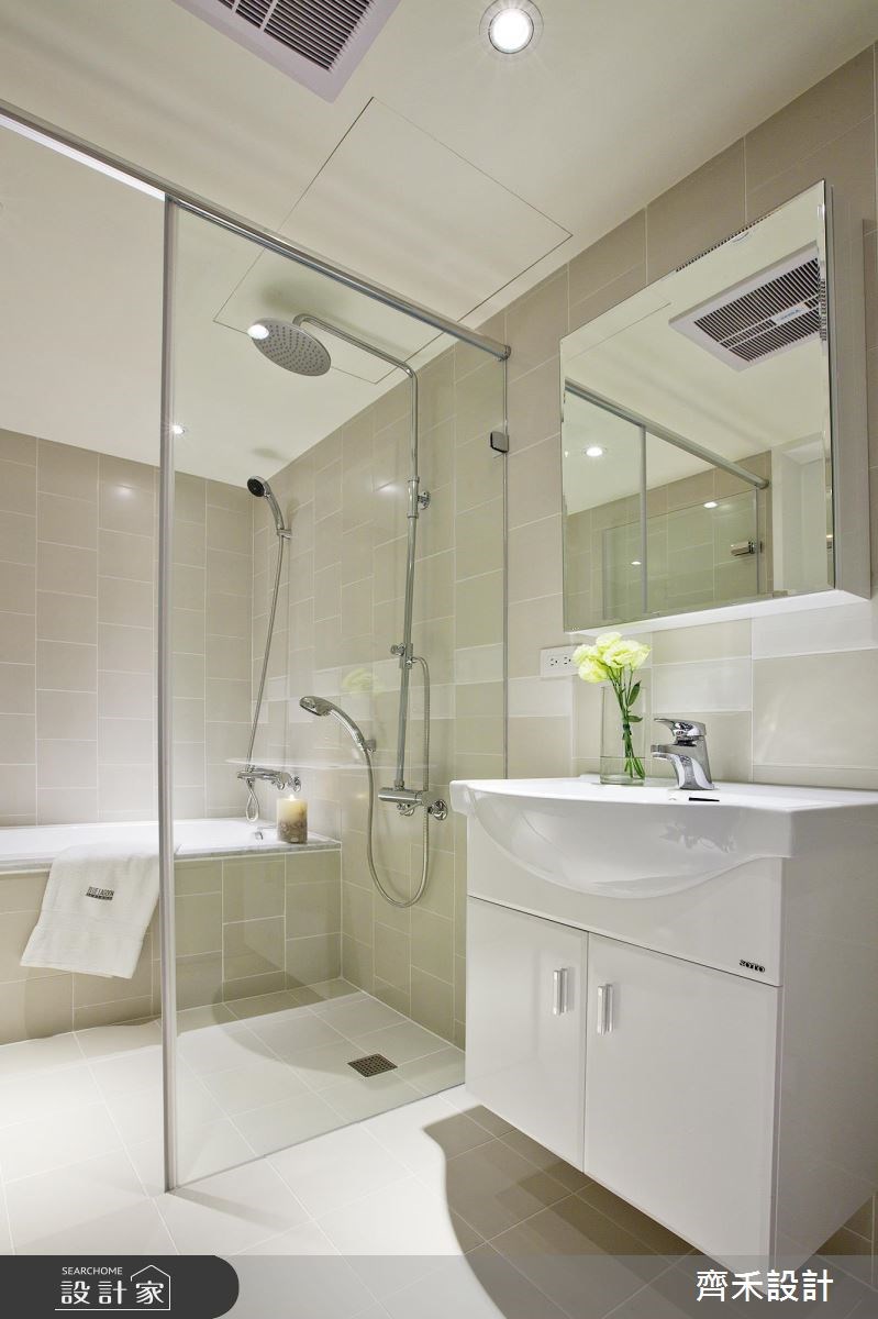 16坪老屋(16~30年)＿美式風浴室案例圖片＿齊禾設計有限公司＿齊禾_06之21