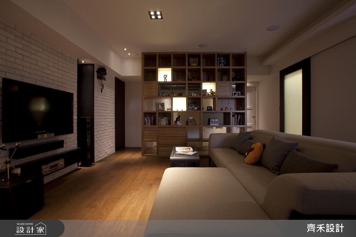 40坪新成屋(5年以下)＿現代風客廳案例圖片＿齊禾設計有限公司＿齊禾_08之3