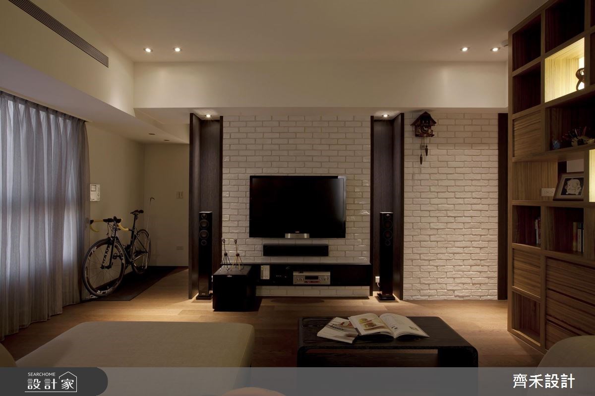 40坪新成屋(5年以下)＿現代風客廳案例圖片＿齊禾設計有限公司＿齊禾_08之7