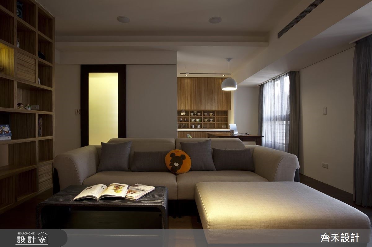 40坪新成屋(5年以下)＿現代風客廳案例圖片＿齊禾設計有限公司＿齊禾_08之8
