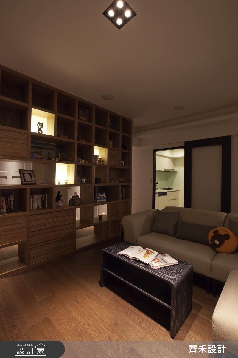 40坪新成屋(5年以下)＿現代風客廳案例圖片＿齊禾設計有限公司＿齊禾_08之9