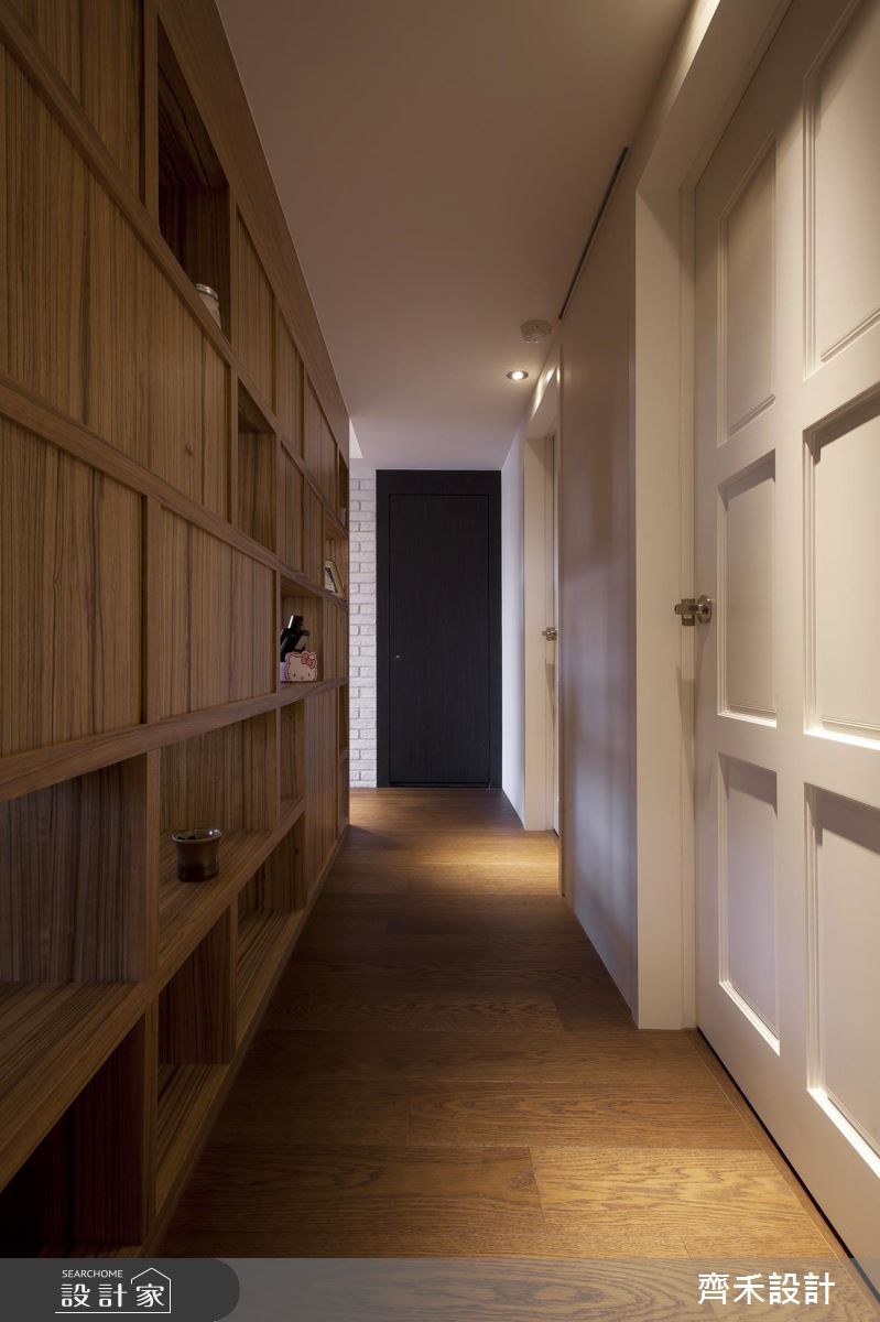 40坪新成屋(5年以下)＿現代風走廊案例圖片＿齊禾設計有限公司＿齊禾_08之12