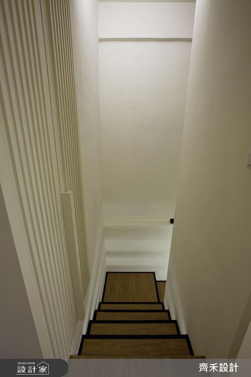 17坪老屋(16~30年)＿人文禪風樓梯案例圖片＿齊禾設計有限公司＿齊禾_09之13