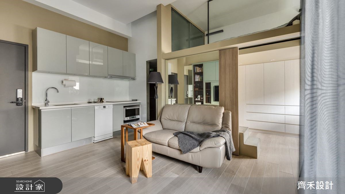 7坪老屋(16~30年)＿現代風客廳案例圖片＿齊禾設計有限公司＿齊禾_10之4
