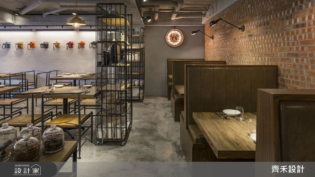50坪老屋(16~30年)＿工業風商業空間案例圖片＿齊禾設計有限公司＿齊禾_12之5
