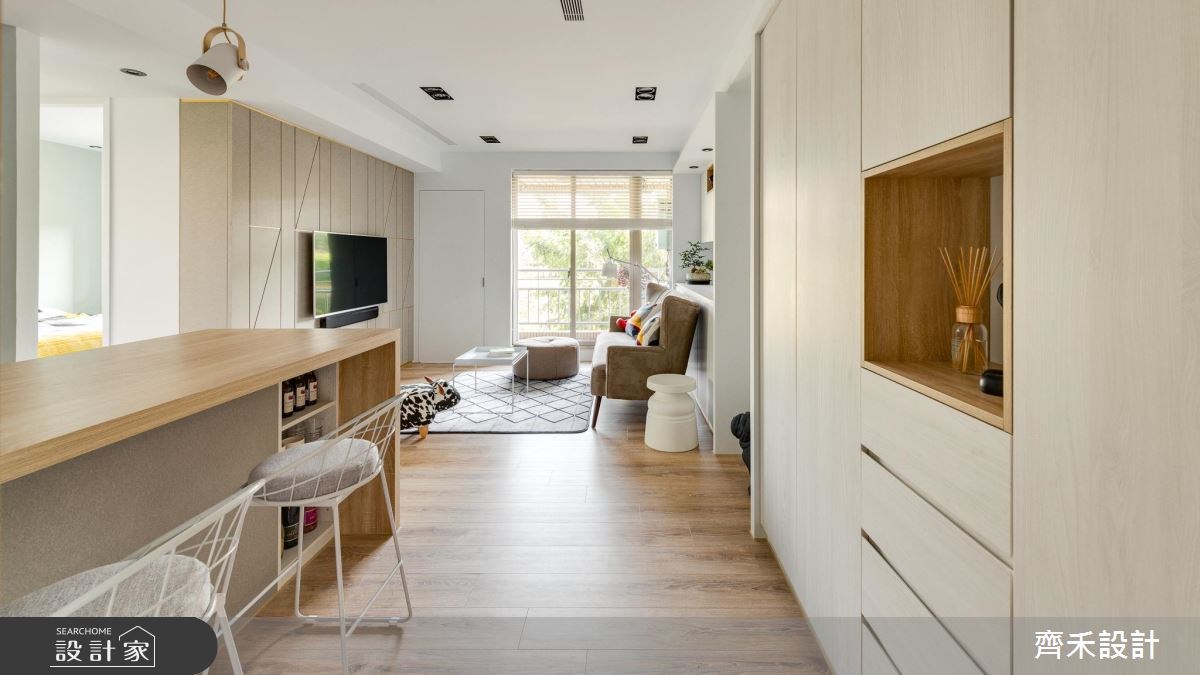 16坪中古屋(5~15年)＿北歐風餐廳案例圖片＿齊禾設計有限公司＿齊禾_17之1