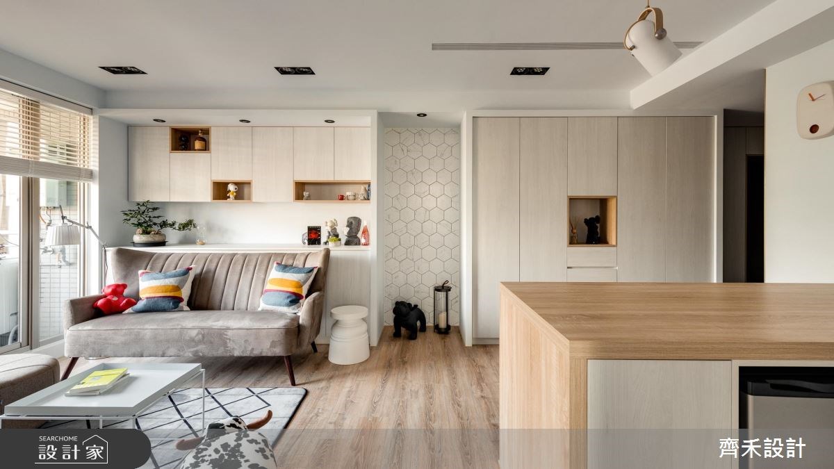 16坪中古屋(5~15年)＿北歐風客廳案例圖片＿齊禾設計有限公司＿齊禾_17之5