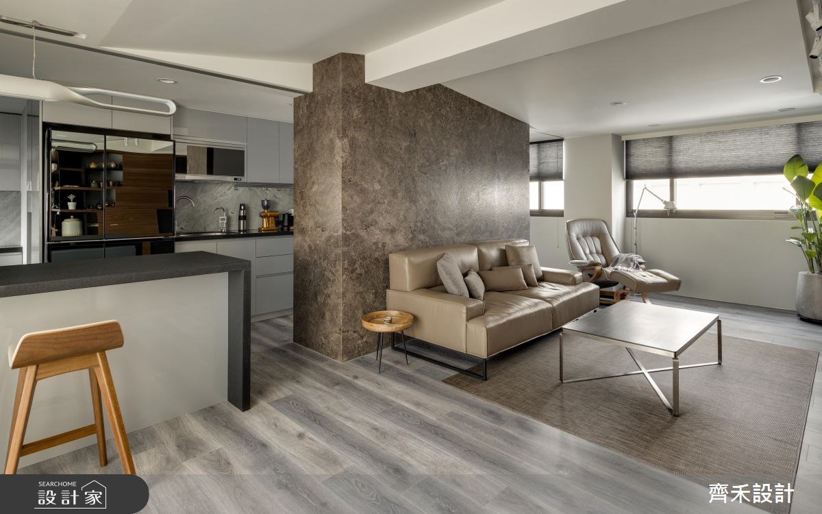 35坪新成屋(5年以下)＿休閒風客廳案例圖片＿齊禾設計有限公司＿齊禾_18之6