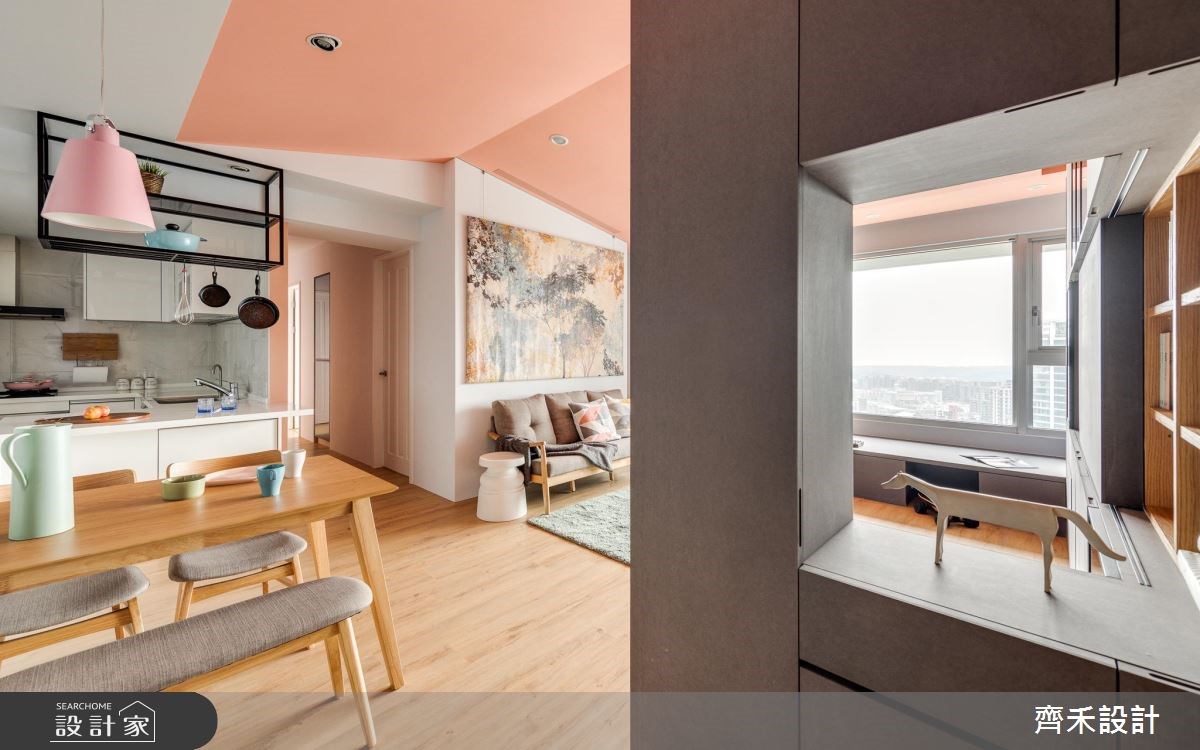 35坪新成屋(5年以下)＿休閒風玄關案例圖片＿齊禾設計有限公司＿齊禾_20之1