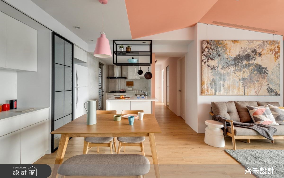 35坪新成屋(5年以下)＿休閒風餐廳案例圖片＿齊禾設計有限公司＿齊禾_20之2